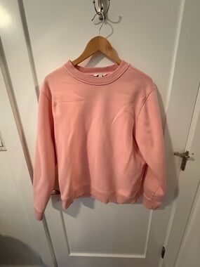 Banana Republic Light Pink Crewneck Sweatshirt